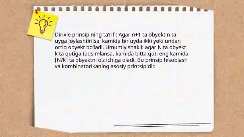 Dirixle prinsipi 3