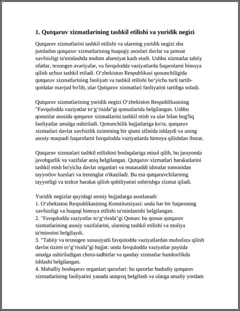 QUTQARUV XIZMATLARI VA ULARNING FAOLYAT 3