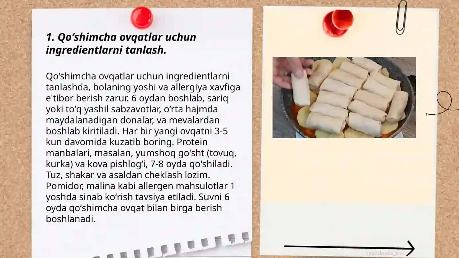 Bolalarga beriladigan qoʻshimcha ovqatlarni tayyorlash 3