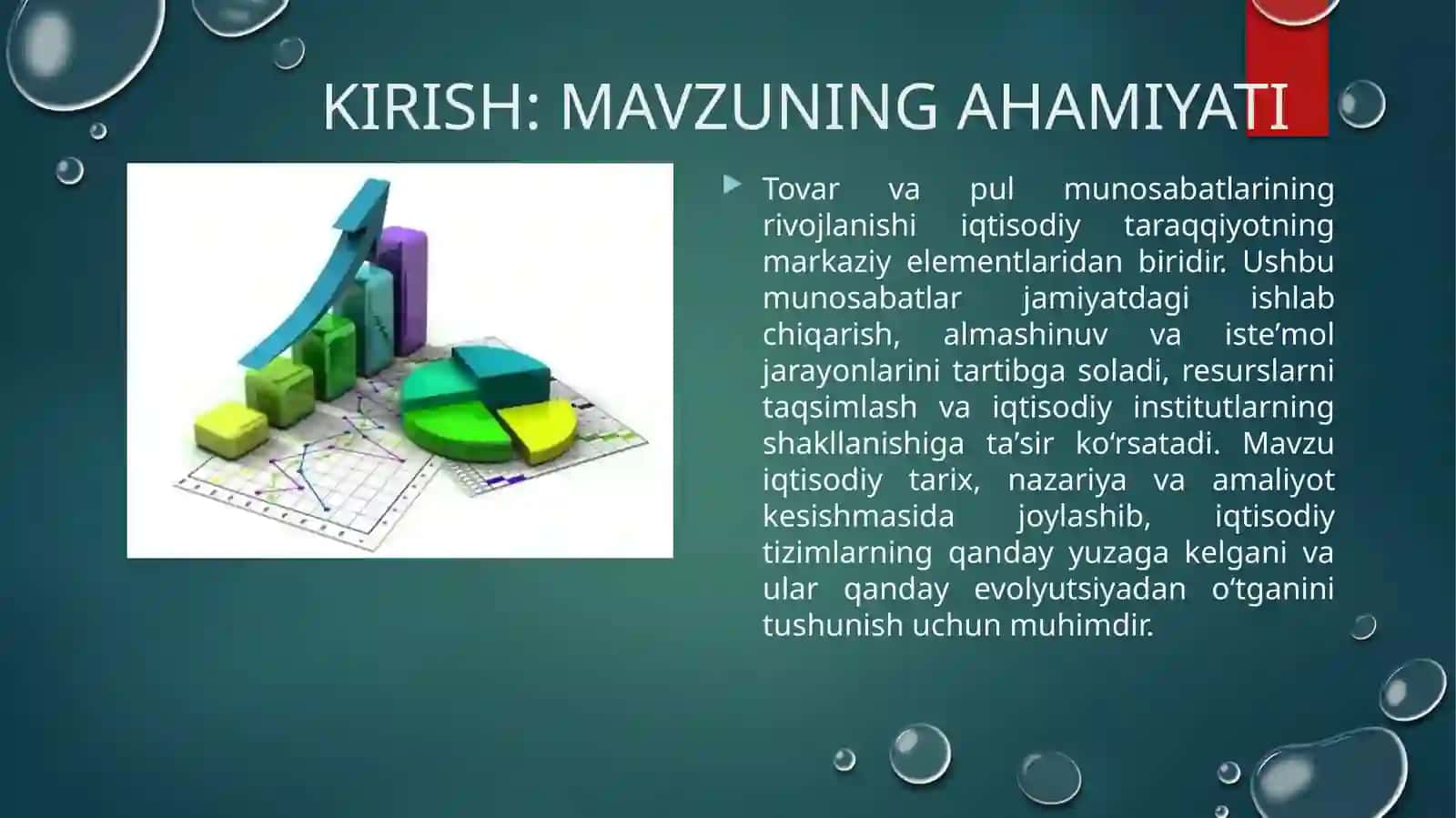 Tovar va Pul Munosabatlari Rivojlanishi Iqtisodiyoti 3