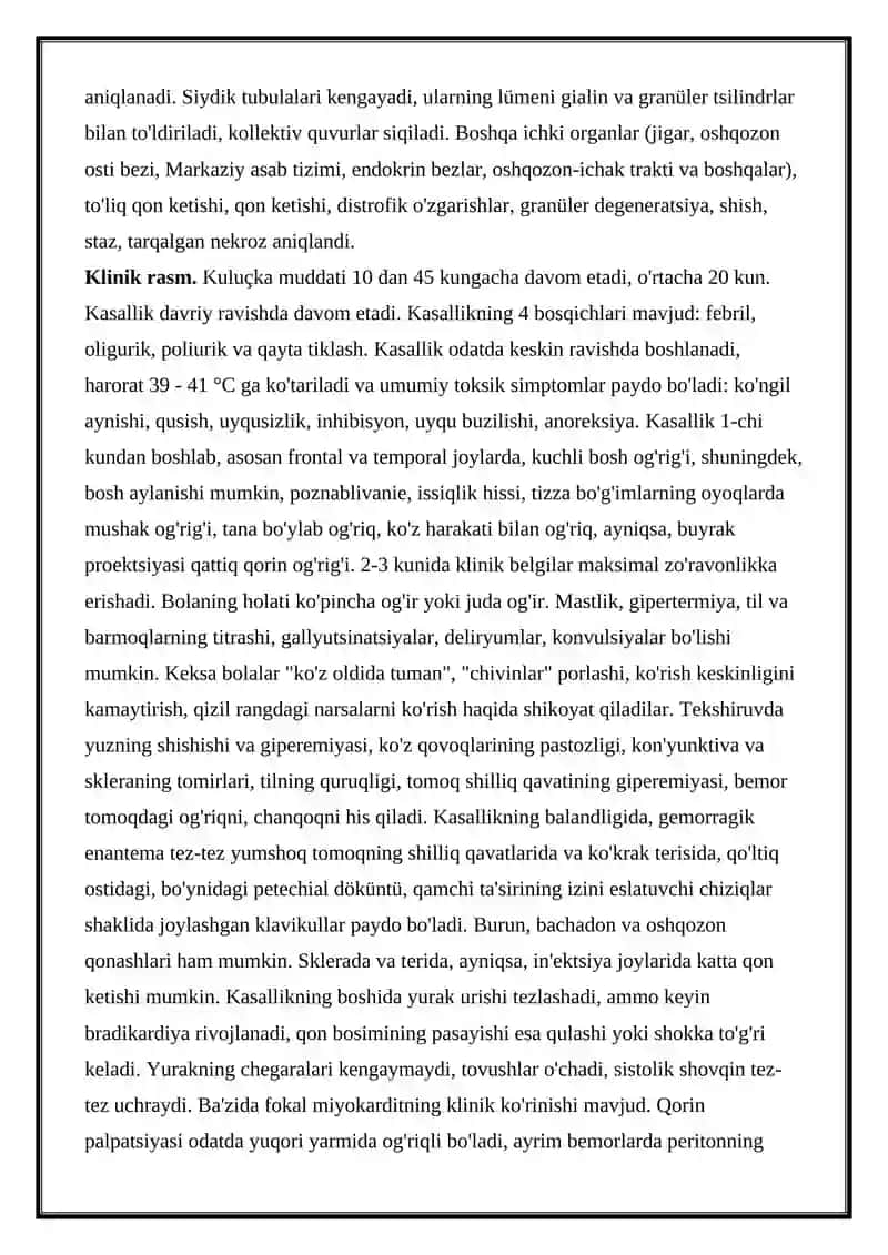 Buyrak Sindromi Bilan Gemorragik Isitma 3