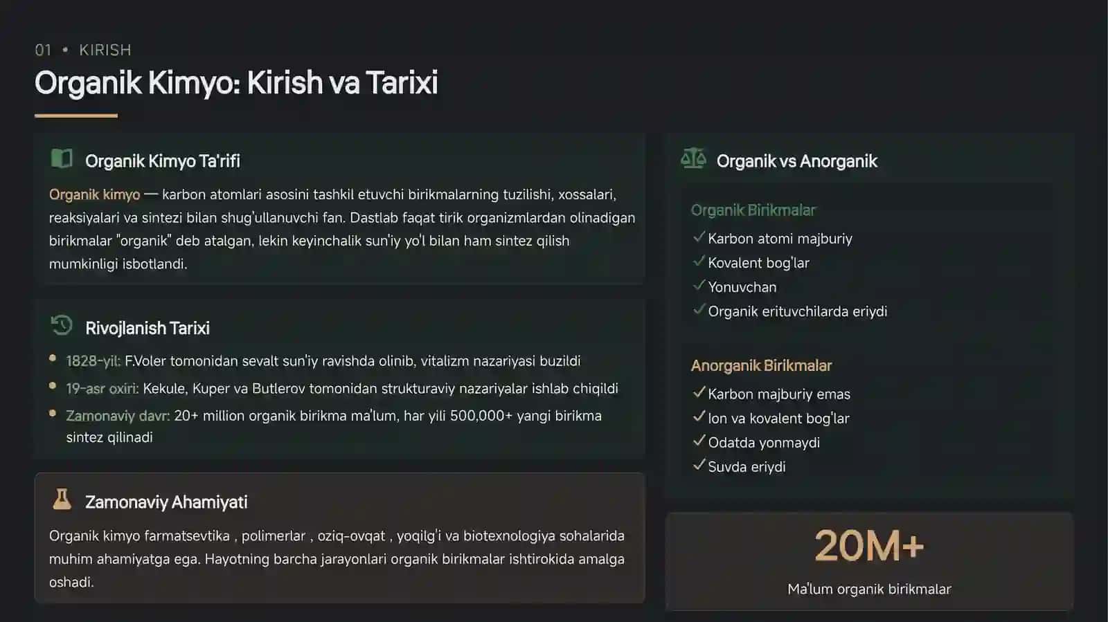 Organik Kimyo 3