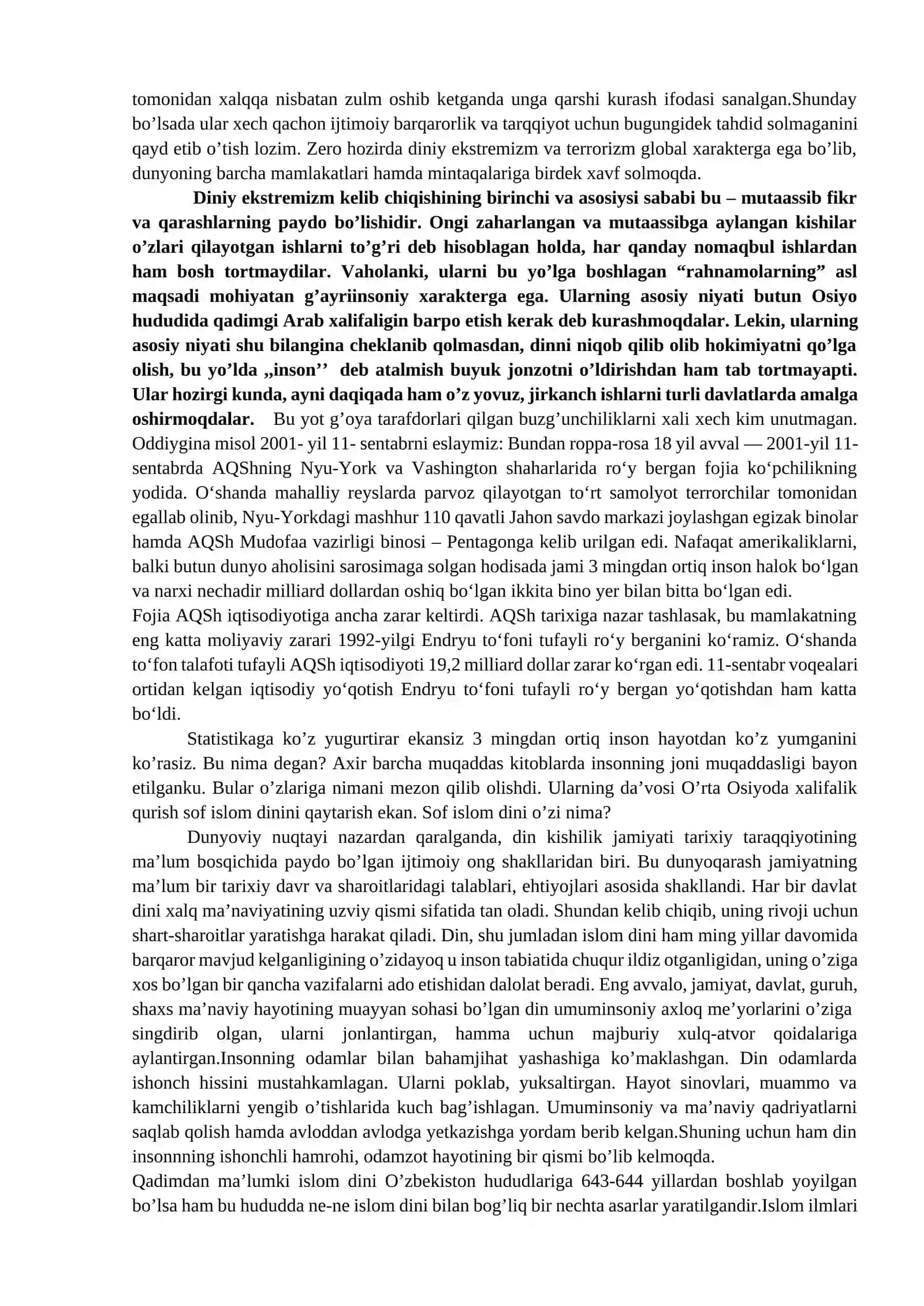 10-mavzu: Shaxsga yo`naltirilgan axborot: psixologik, diniy va madaniy tahdidlar 3