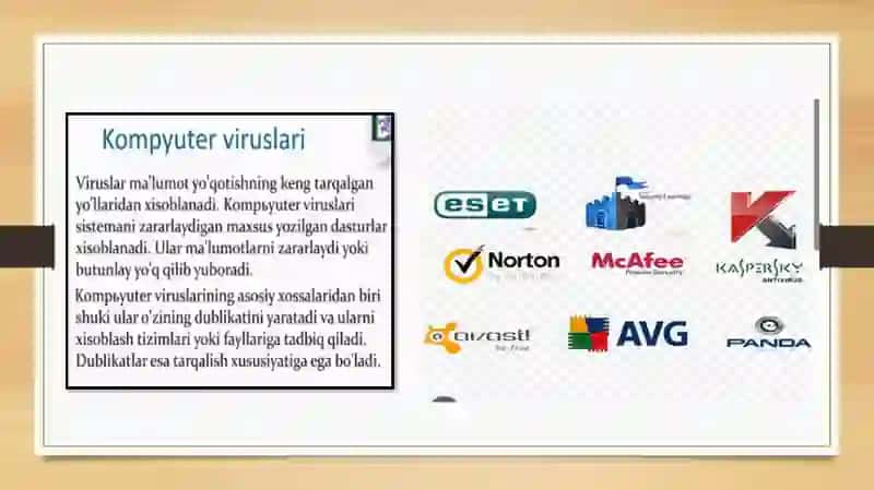 Antivirus dasturlari va ularning turlari 3