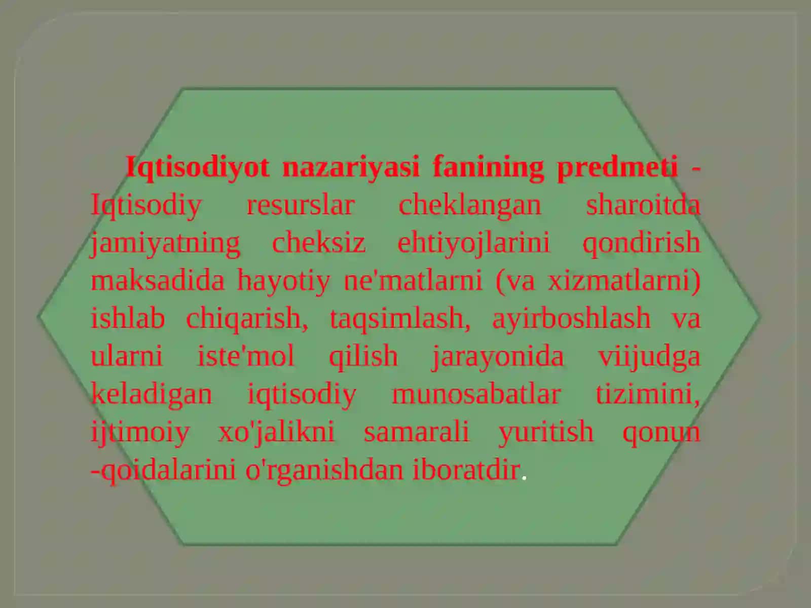 Iqtisodiyotnazariyasi fani 3