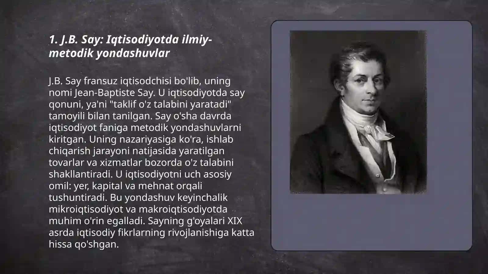 Uning metodologiyasi, qiymatning tahlili 3