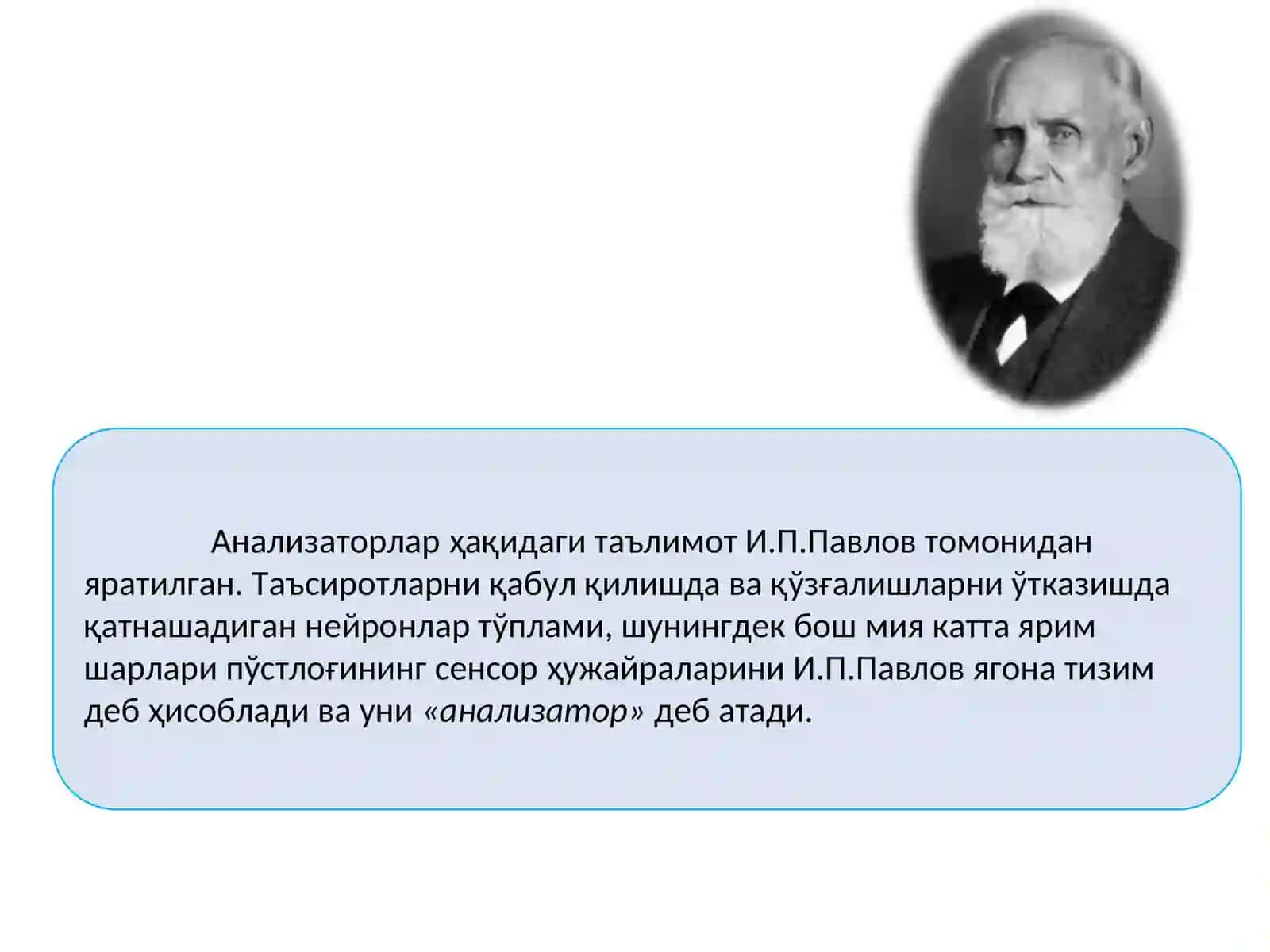 Анализаторлар умумий физиологияси 3