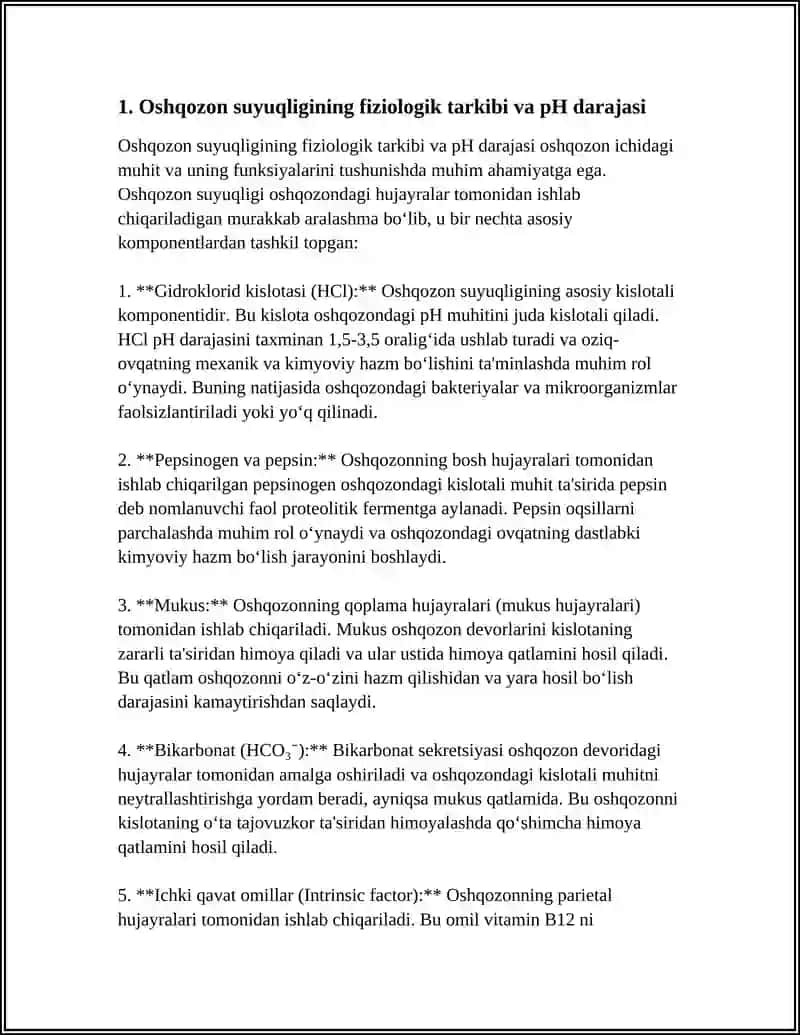 OSHQOZON SUYUQLIGI TASHXISINING KLINIK AHAMIYATI 3
