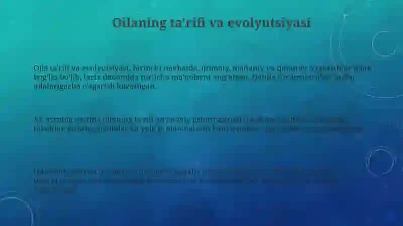 Ta'lim Mavzulari - Oila Qadriyatlariga Nisbatan An'anaviy va Noan'anaviy Yondashuvlar 3
