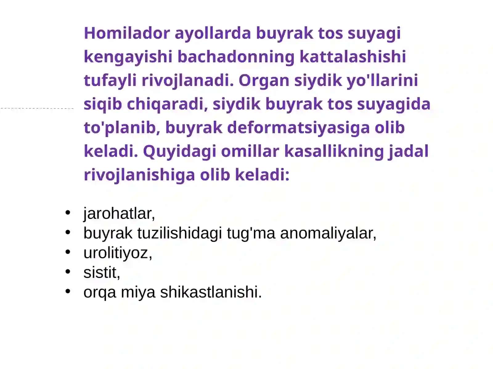 Homiladorlik davrida Gidronefroz 3