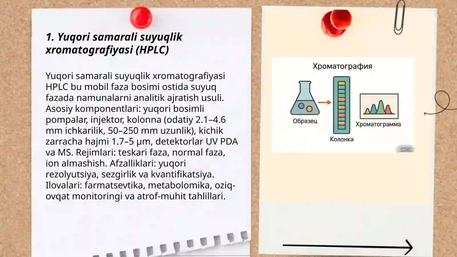 Yuqori samarali suyuqlik xromatografiyasi (HPLC) 3