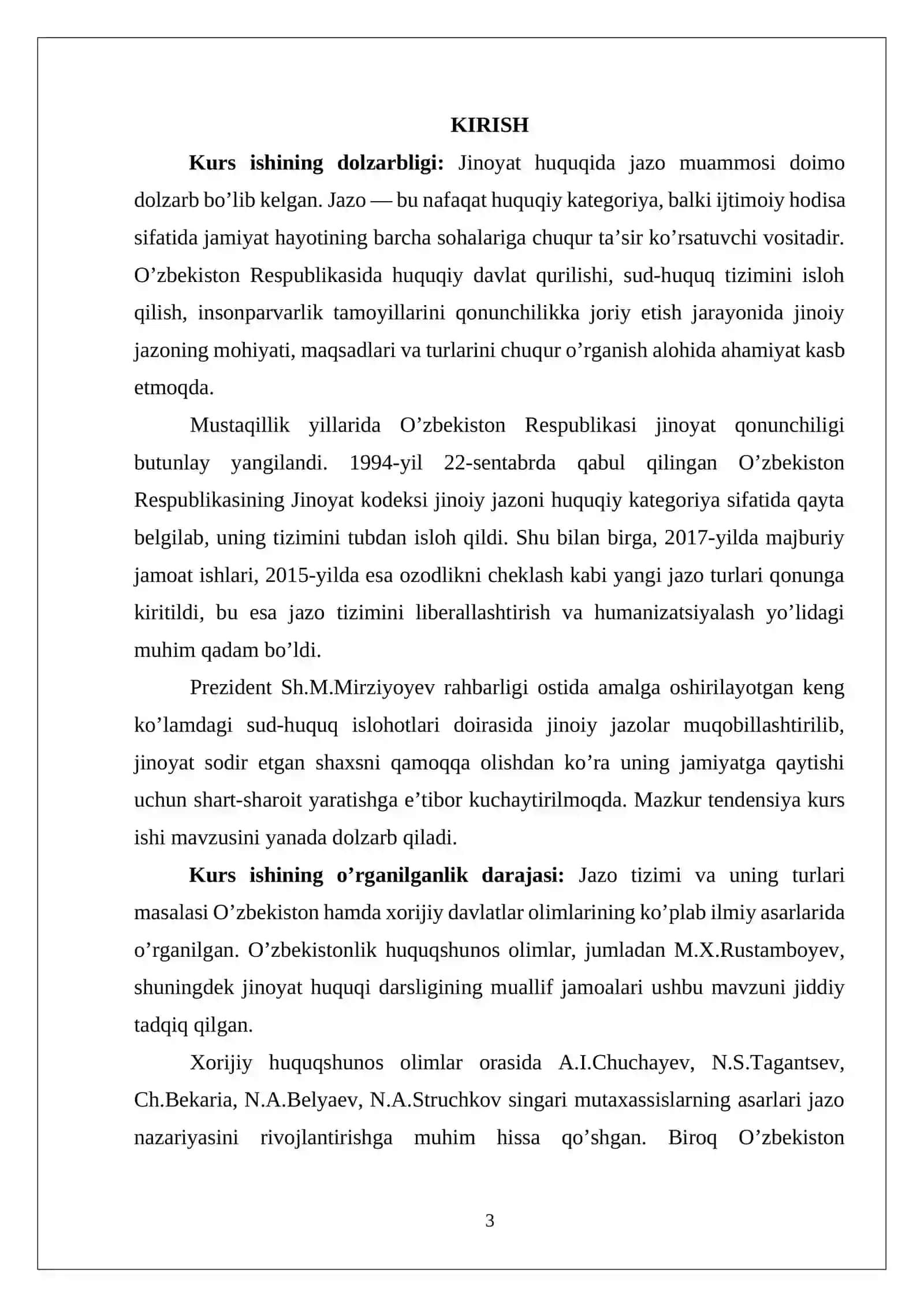 JAZO TIZIMI VA UNING TURLARI 3