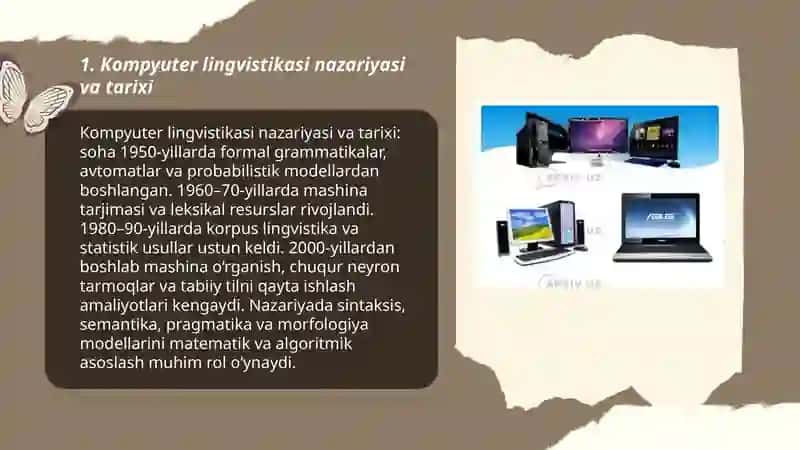 Kompyuter lingvistikasi 3