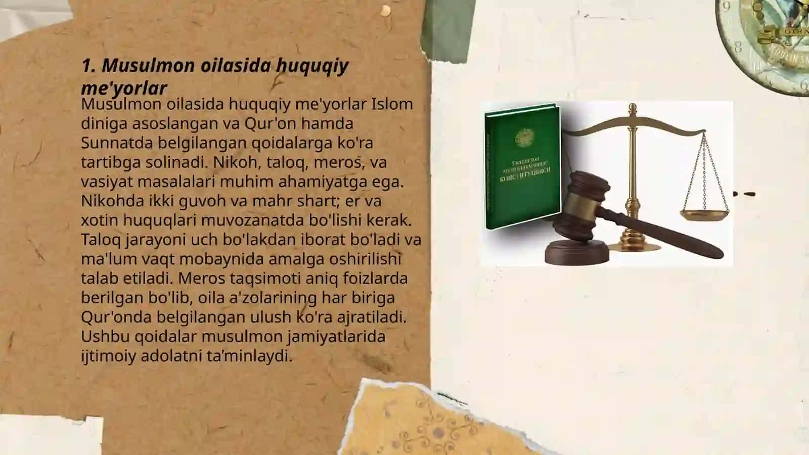 Musulmon huquq oilasi 3