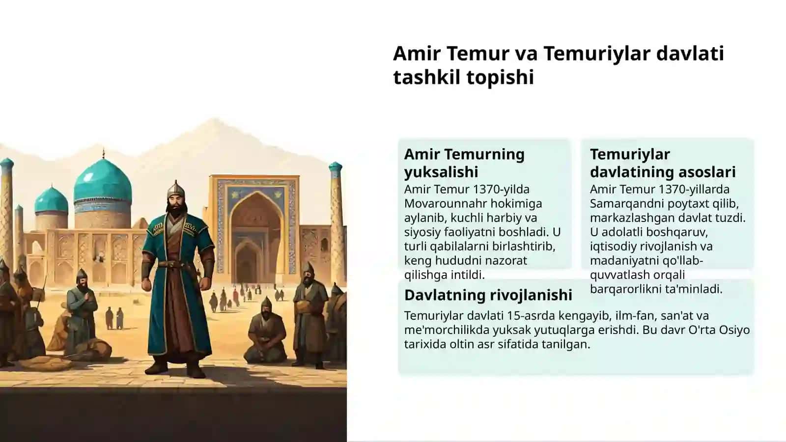 O‘zbekiston: Tarixiy tashkil topish va ahamiyati 3