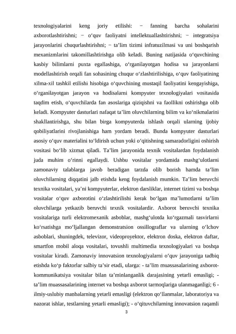 3- SINFDA MATEMATIKADAN INTEGRATSIYALASHGAN DARSLA 3