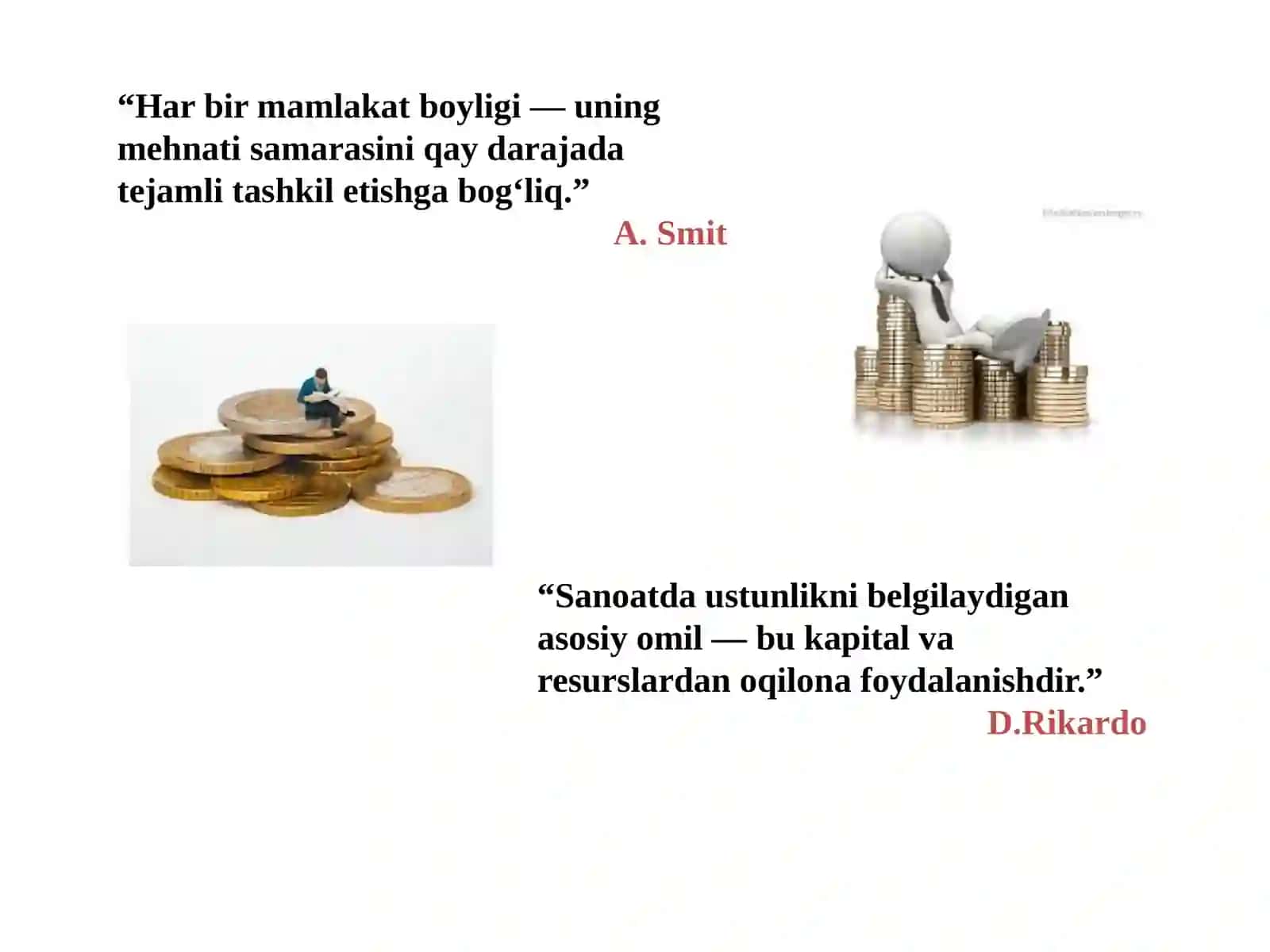 Ishlab chiqarish harajatlari va foyda 3