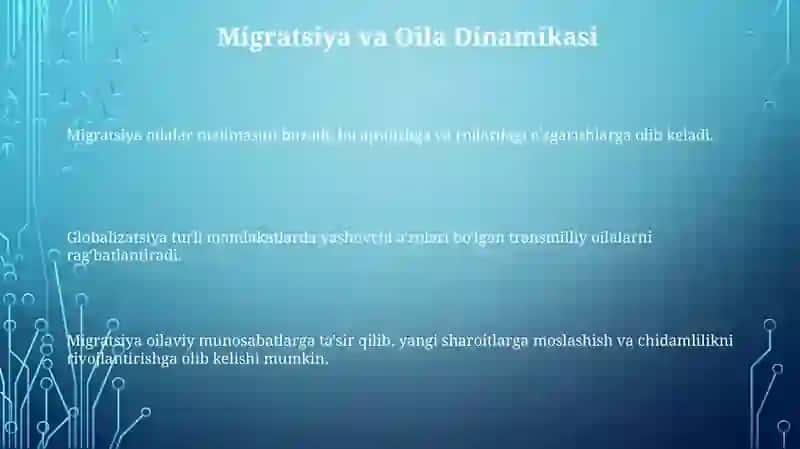 Globallashuv jarayonida oila instituti Fozilov🗽 3