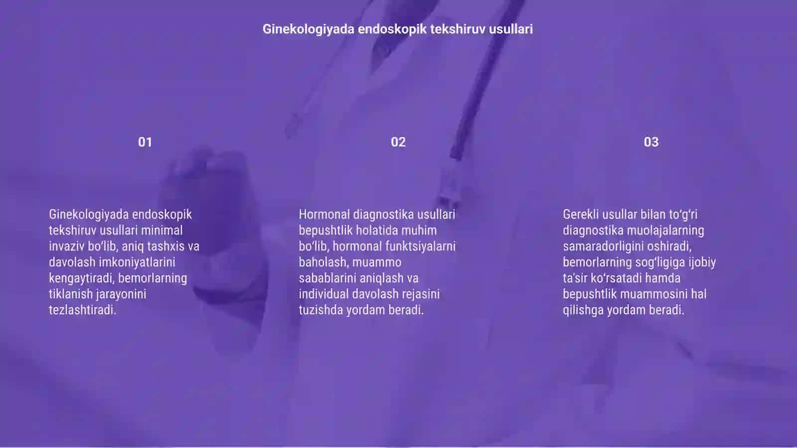 Ginekologiyada endoskopik tekshiruv usullari 3
