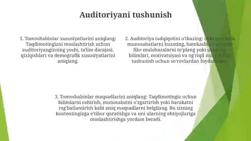 Taqdimot Tayyorlash 3