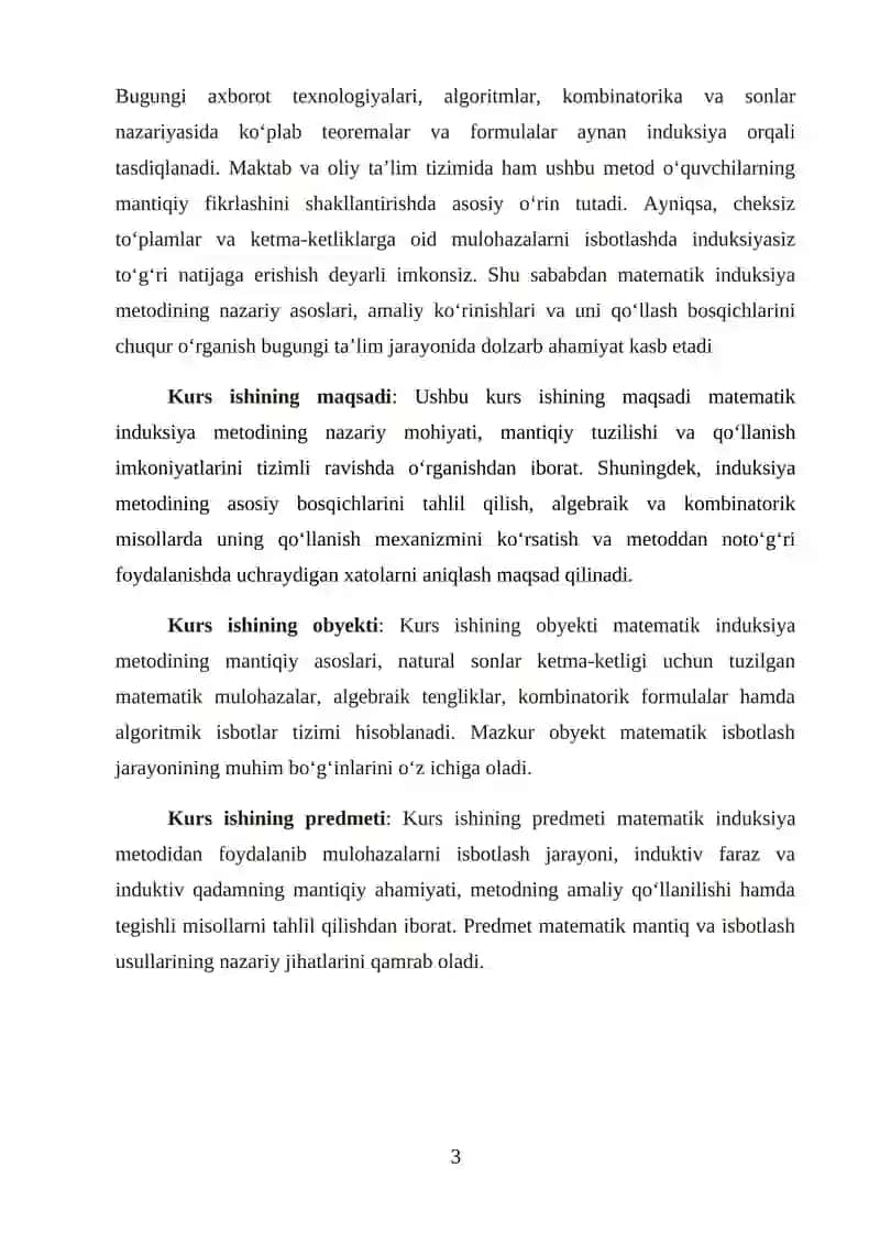 Matematik Induksiya Metodi 3