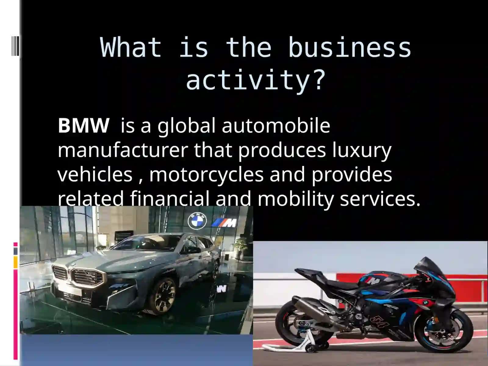 Business activity 3
