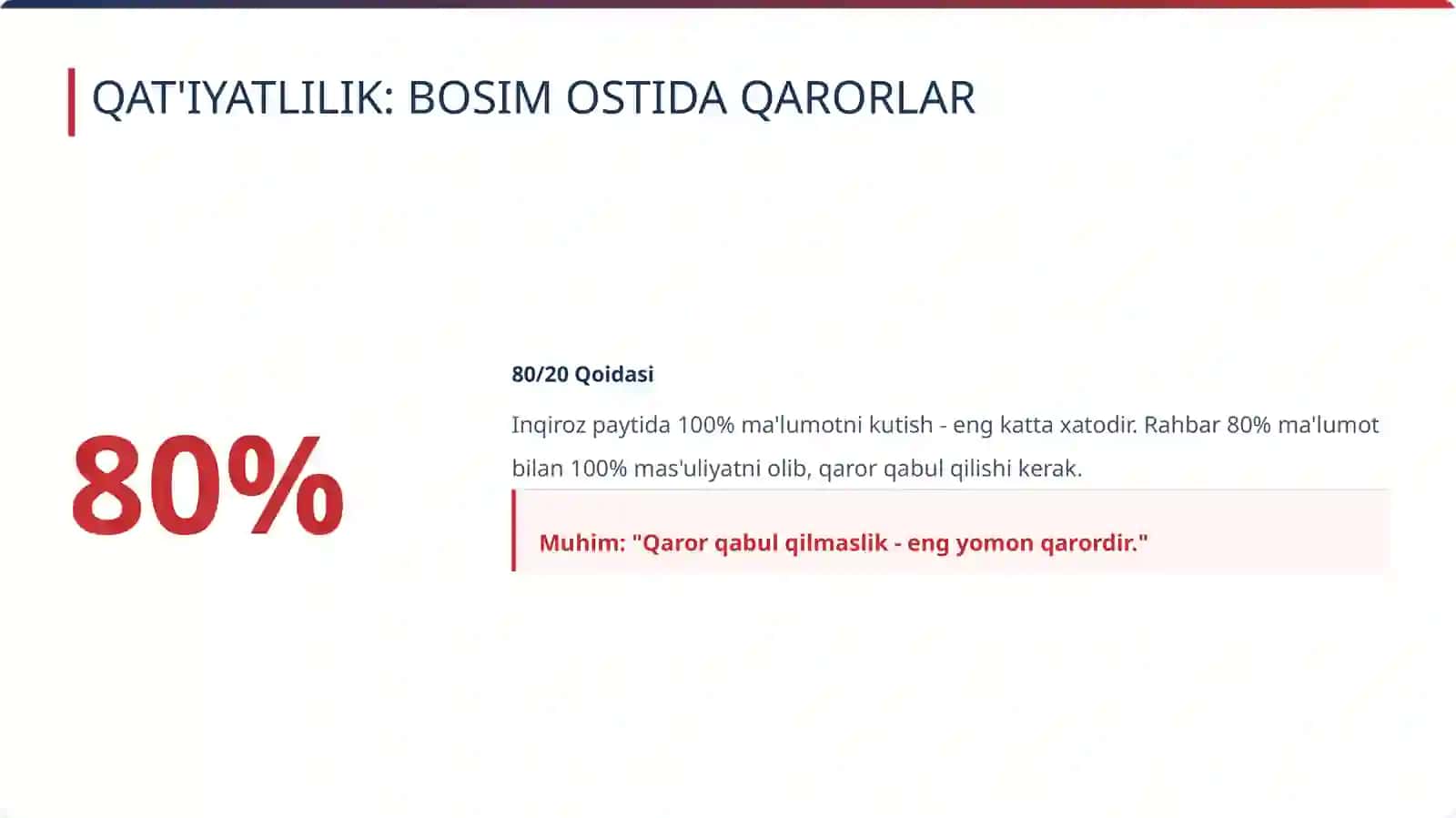 Direktorning favqulodda vaziyatlarni boshqarishdagi yetakchilik kopetensiyalari 3