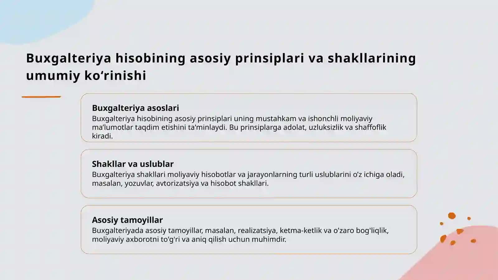 Buxgalteriya hisobi shakllari, ularning mohiyati va tarixiy rivojlanishi 3