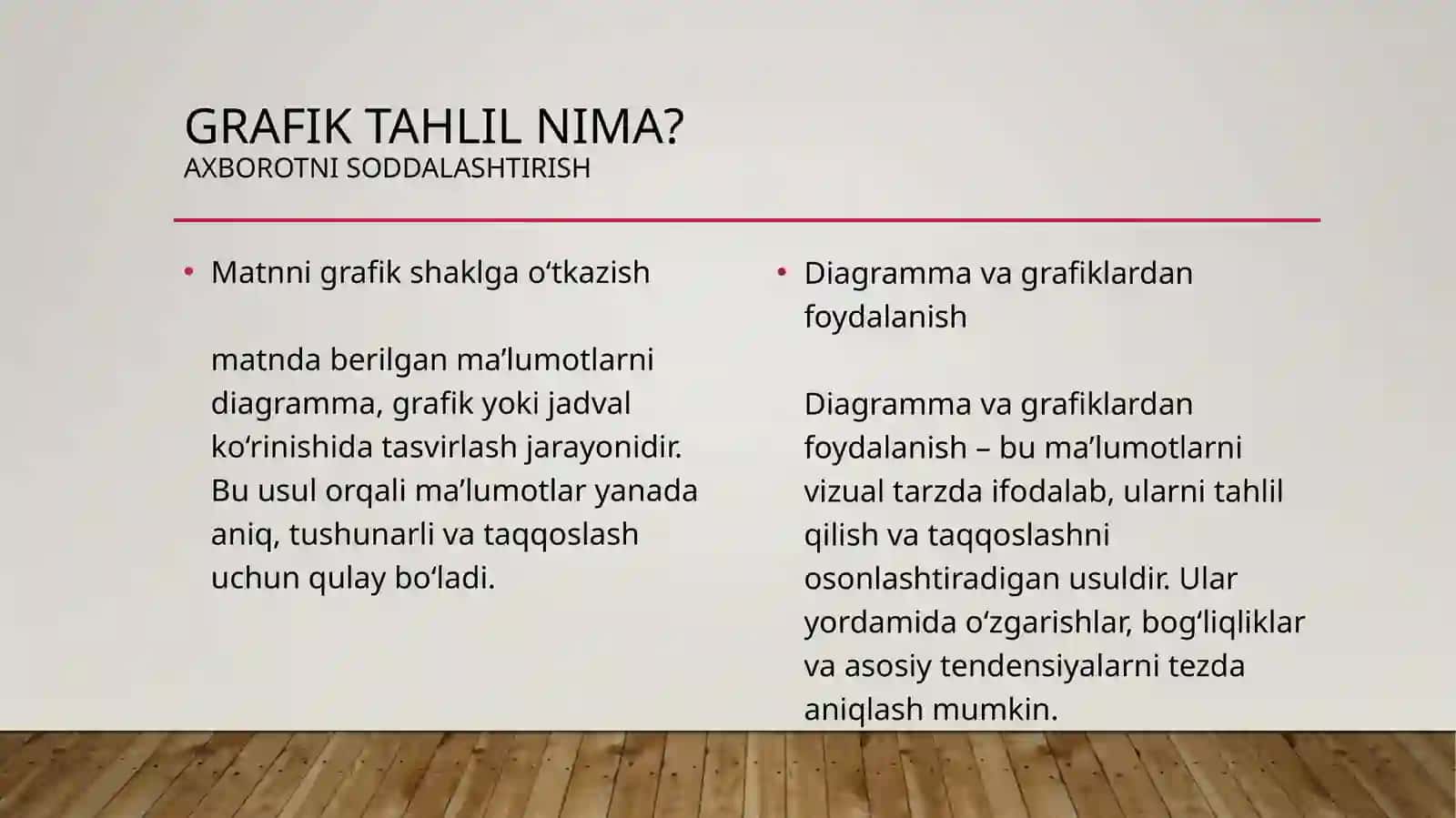 Matnlarni grafik tahlil qilish usullari 3