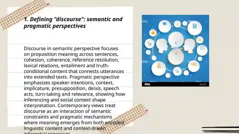 The Definition of Discourse and Discourse Analysis: A Brief Historical Overview and Context 3