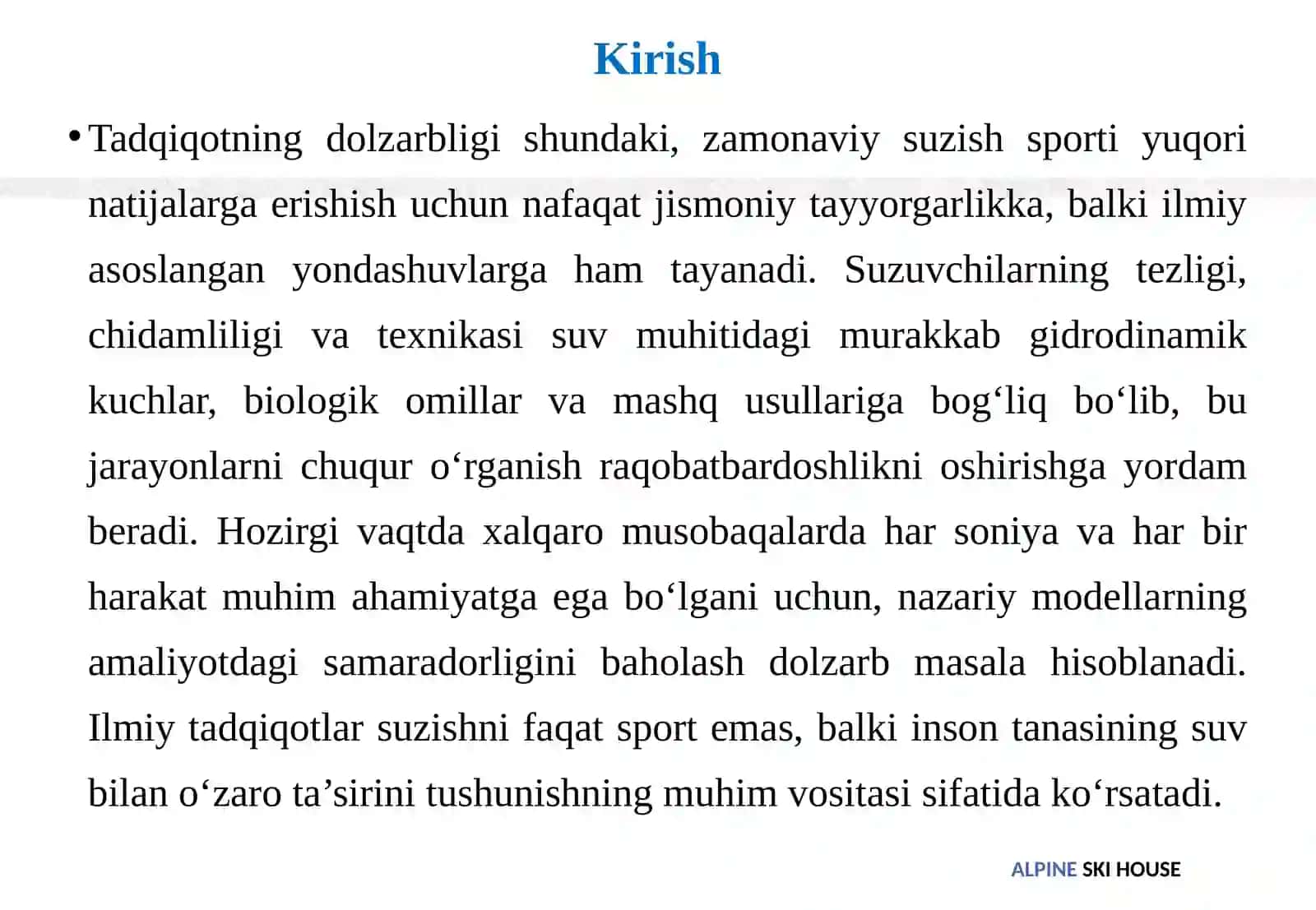 Nazariy va eksperimental tadqiqotlarni taqqoslash, ularning farqlarini tahlil qilish 3