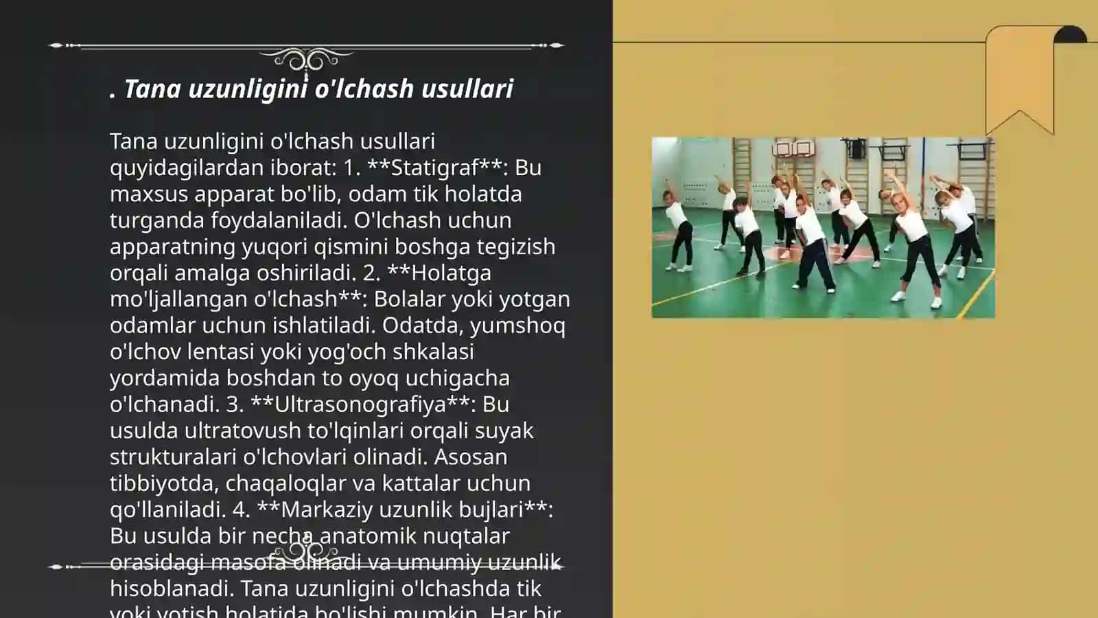 Bolalar va oʻsmirlarning jismoniy rivojlanishini tekshirish usullari 3