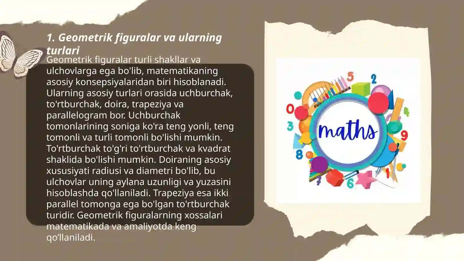 Matematika va uni o‘qitish metodikasi 3