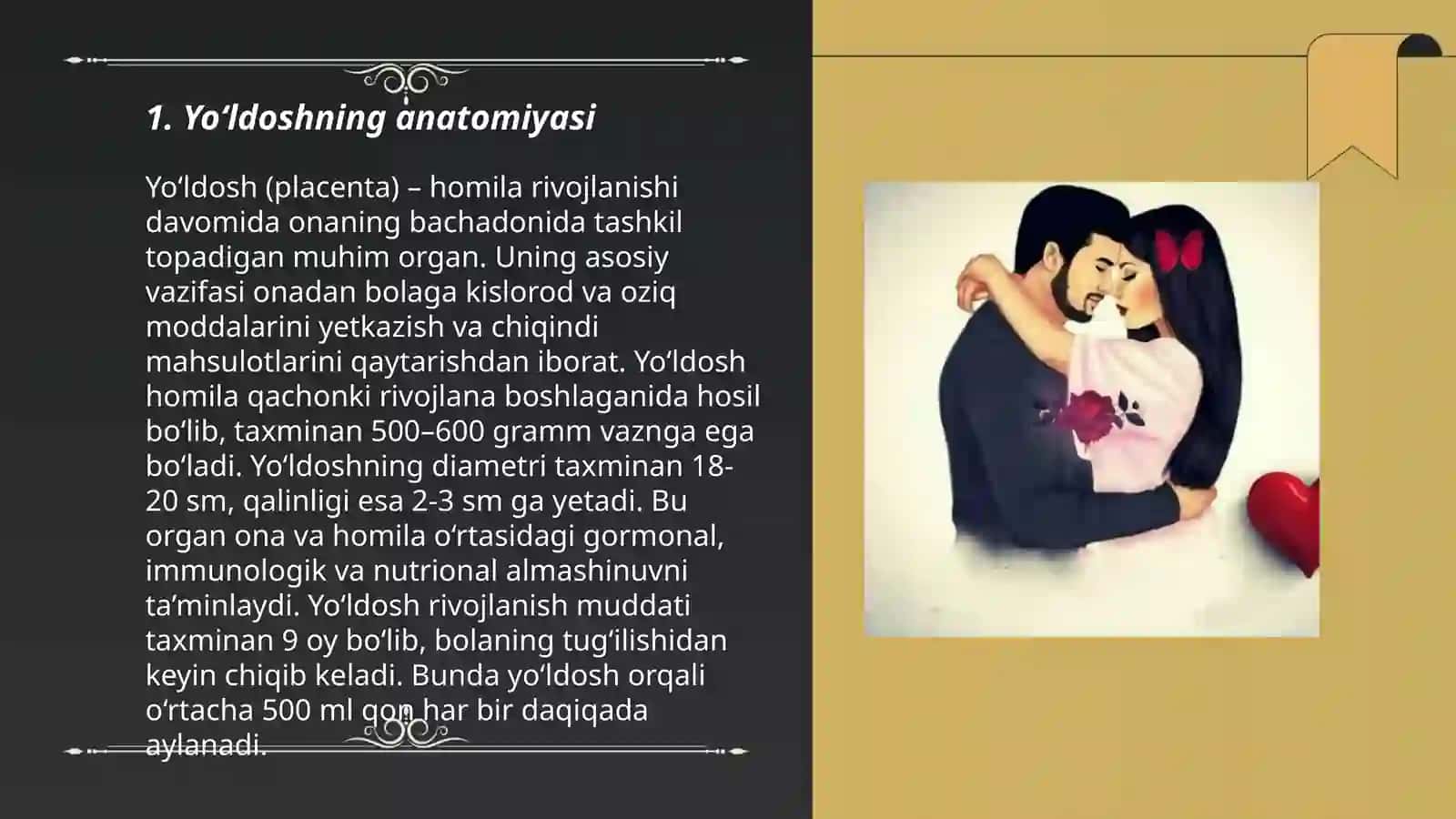 Yo‘ldosh xosil bo‘lishi (platsentatsiya) 3