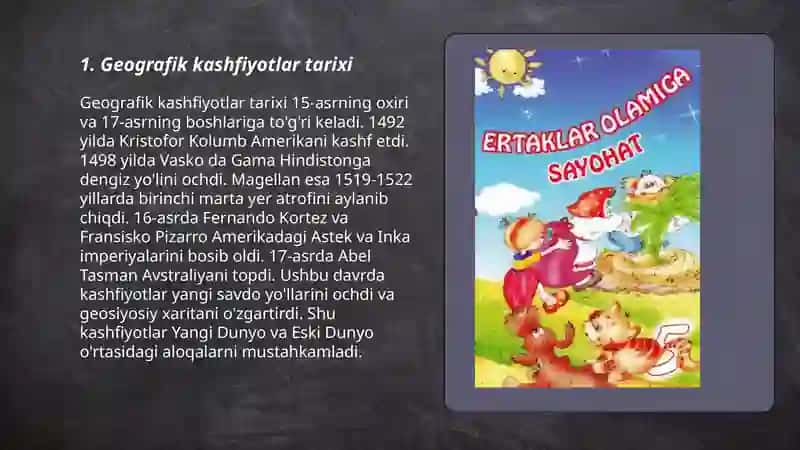 Geografik kashfiyotlar tarixi 3