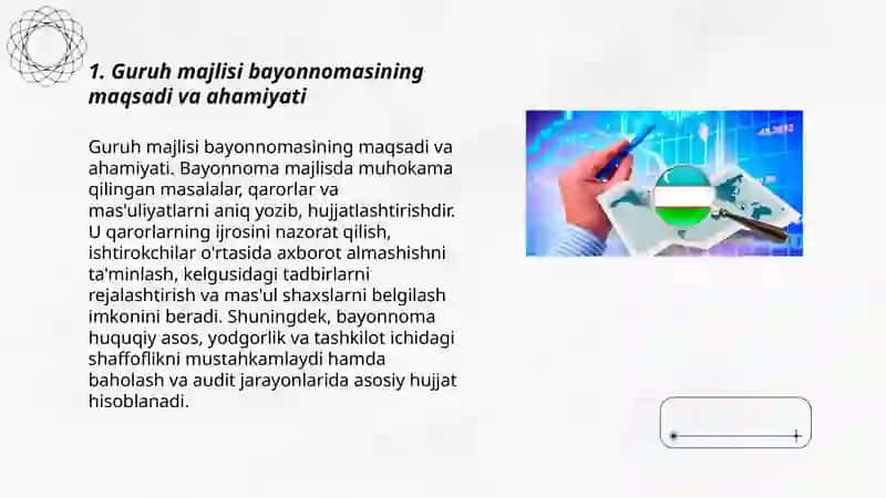 Guruh majlisi bayonnomasi 3