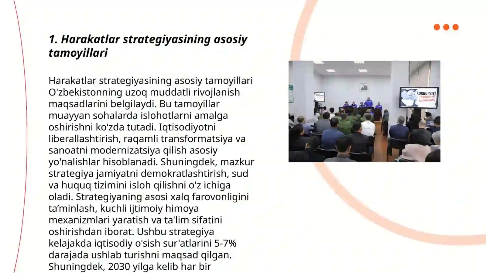 Harakatlar strategiyasidan taraqqiyot strategiyasi sari 3