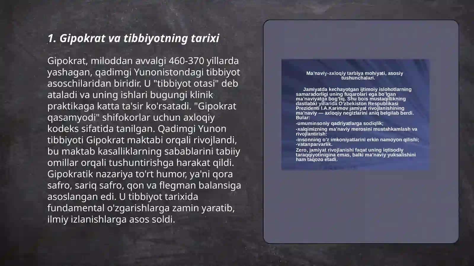 Gipokratning Gipokrat va Tibbiyotning Tarixi 3
