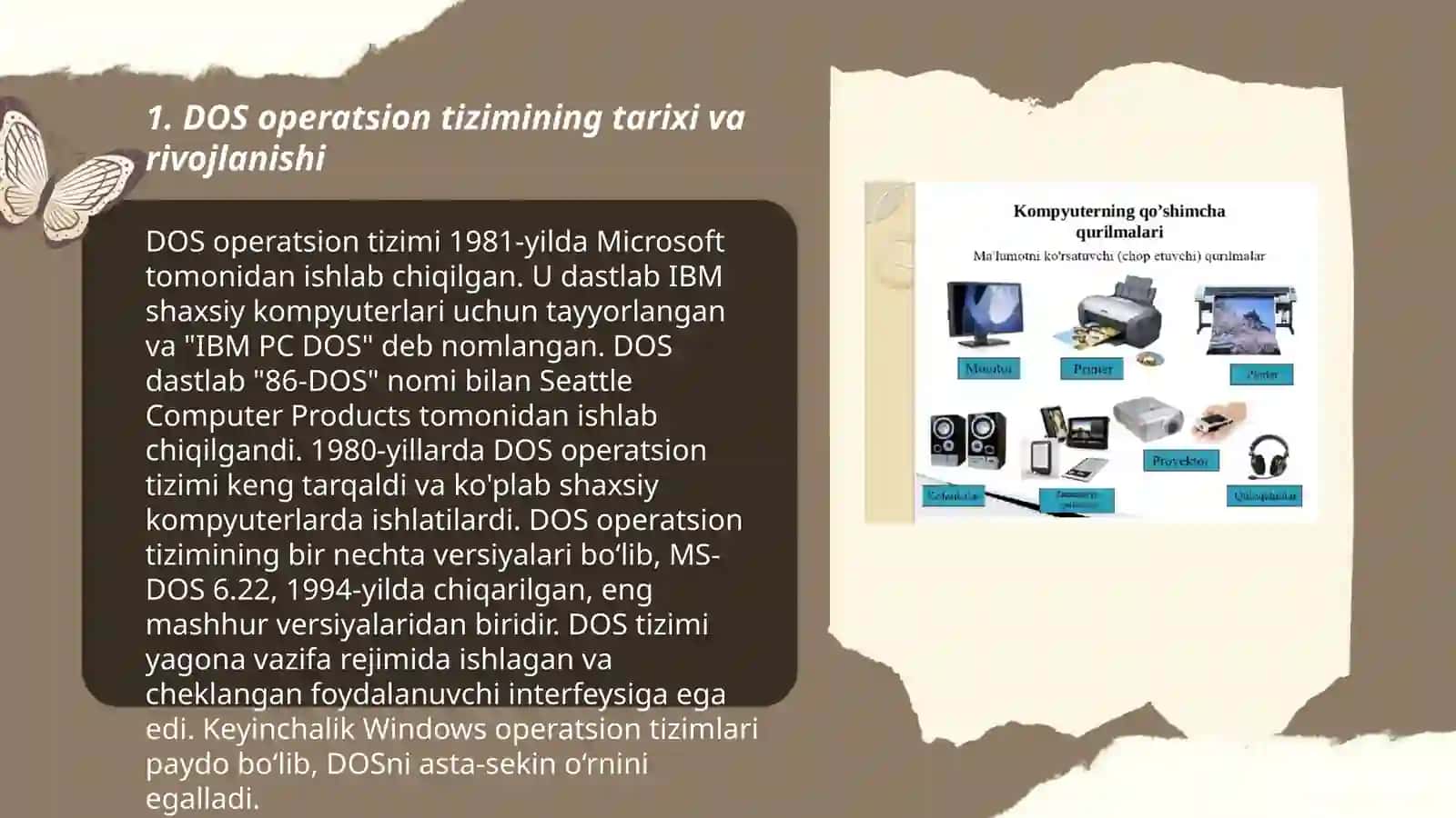 DOS operatsion tizimi 3