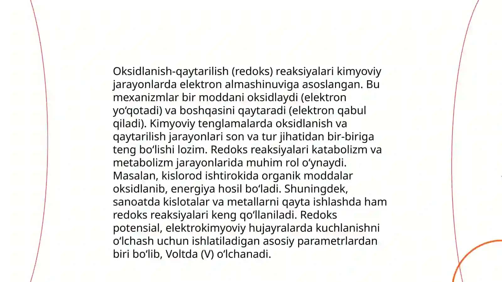 Oksidlanish qaytarilish muhitida metallmaslar sintezi 3