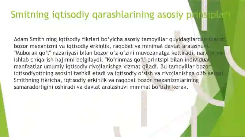 Adam Smitning iqtisodiy qarashlari 3