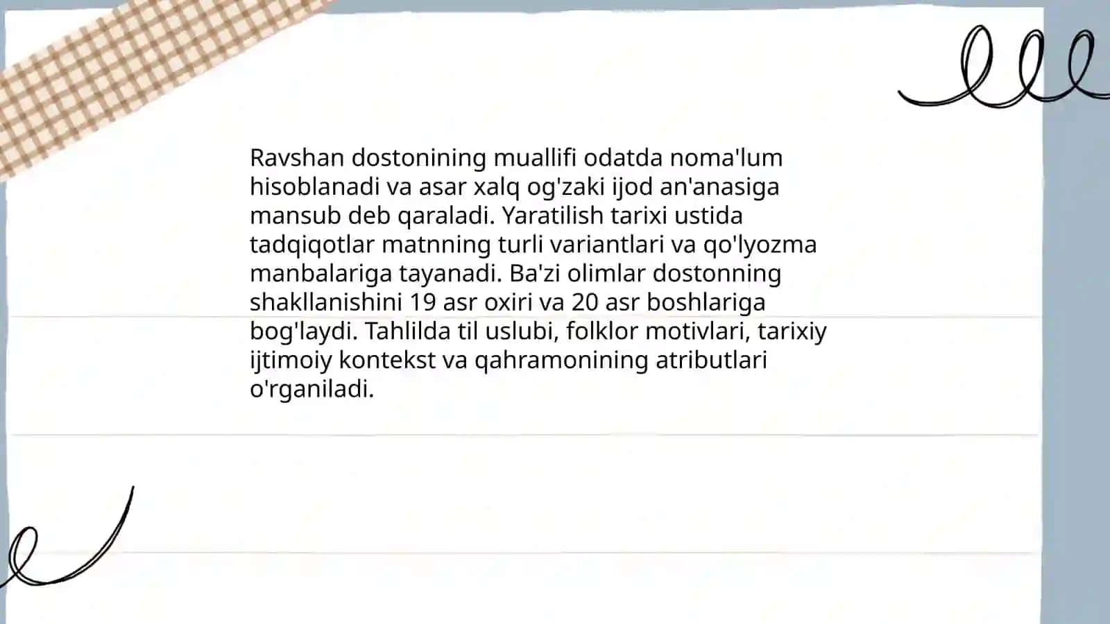 Ravshan dostoni tahlili 3