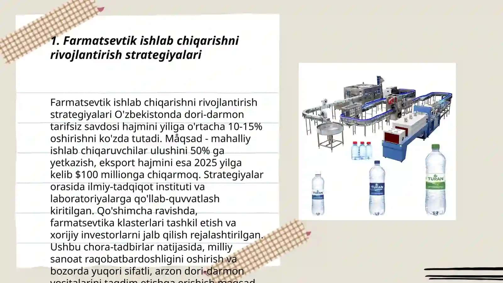 Farmatsevtik ishlab chiqarishni rivojlantirish strategiyalari 3