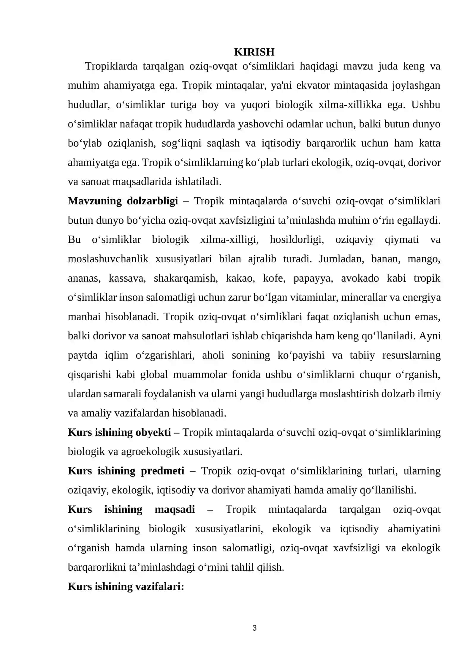 Tropiklarda tarqalgan oziq-ovqat o‘simliklari 3