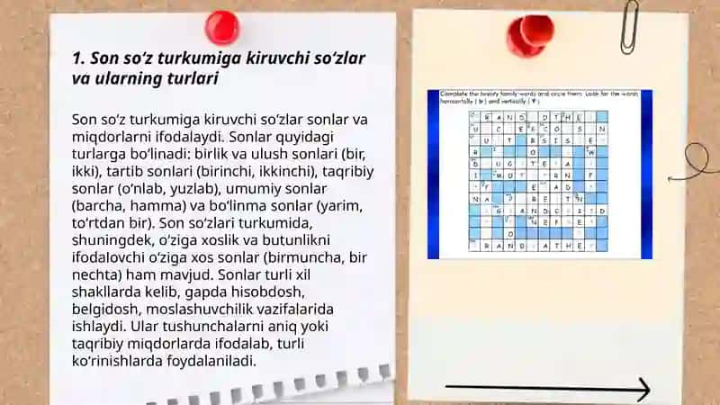 Son soʻz turkumini oʻrganishdagi mashqlar tizimi 3