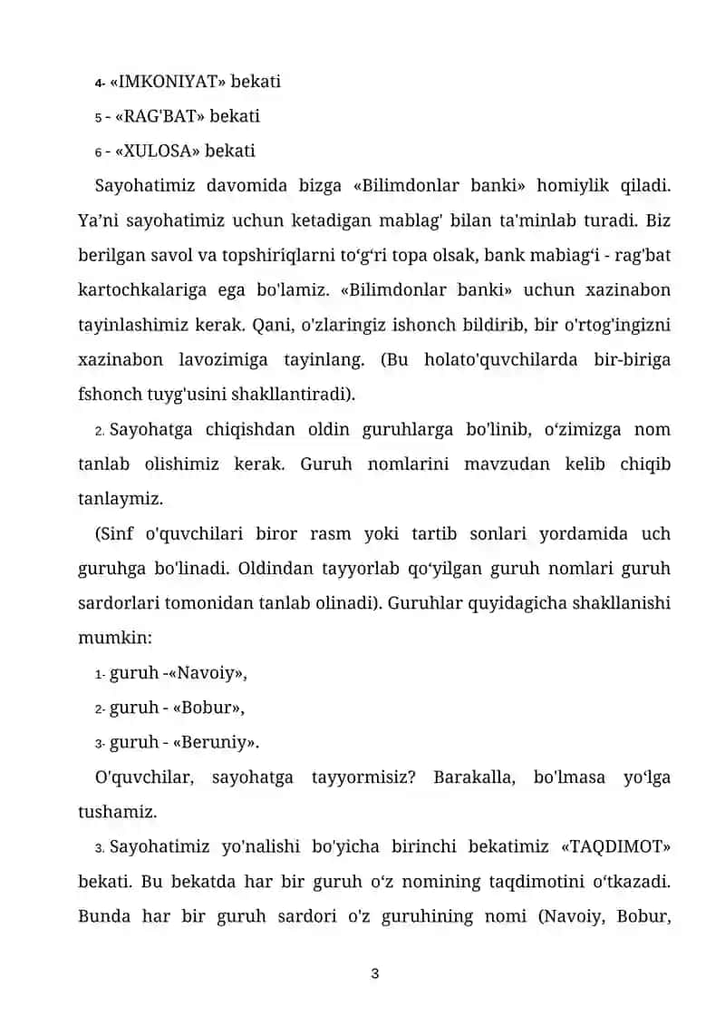 Nutq jarayonidan oldingi harakatning davomiyligini ifodalash. Dars ishlanma 3