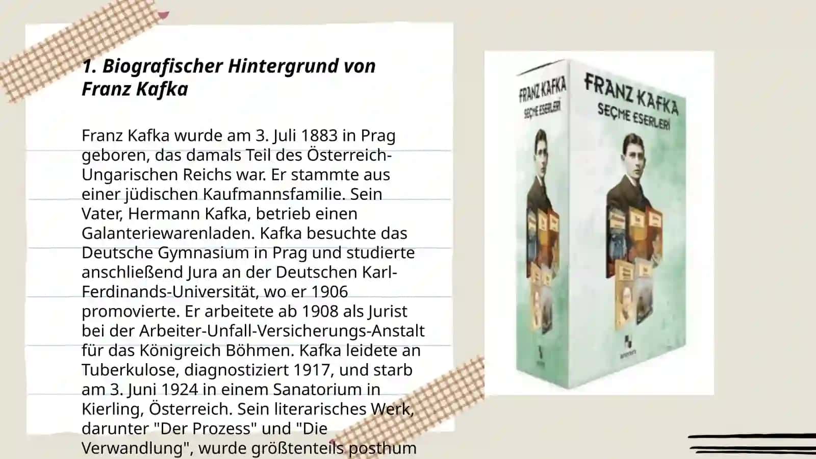 Franz Kafka "Die Verwaldung" eine analyse 3