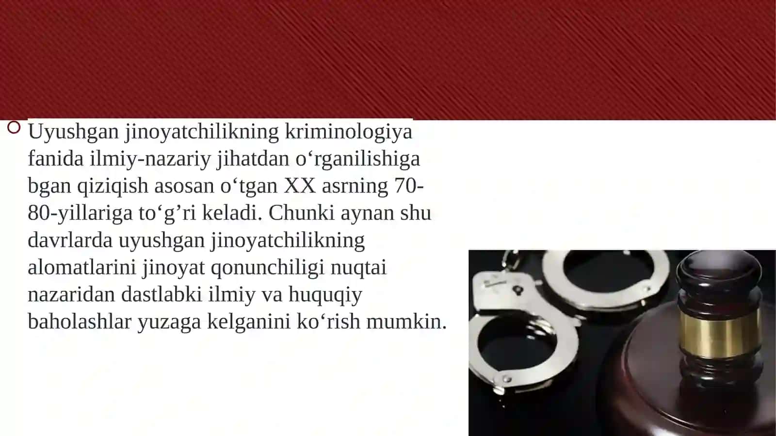 Guruh jinoiy xulq-atvori psixologiyasi va jinoiy guruh psixologiyasi 3