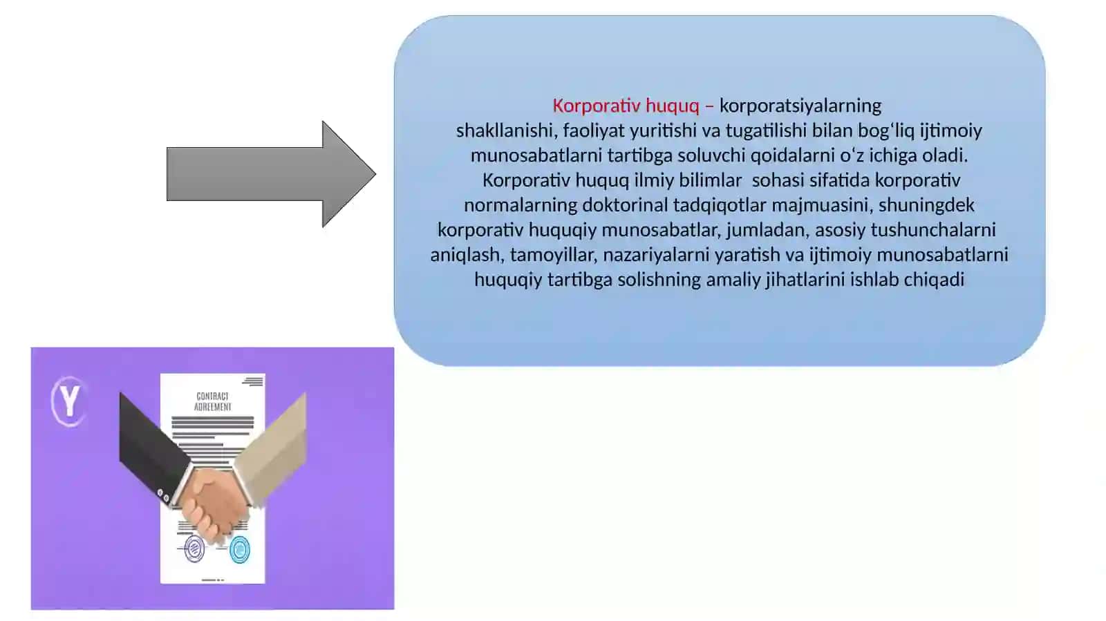Korporativ huquqning umumiy qoidalari 3