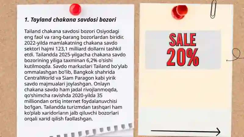 Tayland davlati chakana savdosi 3